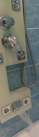 Душевая гидромассажная панель River 11 бежевая фото