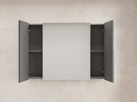 Зеркальный шкаф Style Line Лима 100 ЛС-00002342 белый матовый фото