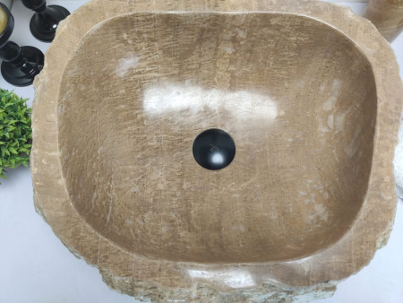 Накладная раковина из оникса Indo Erozy Sunset EO-00281 фото