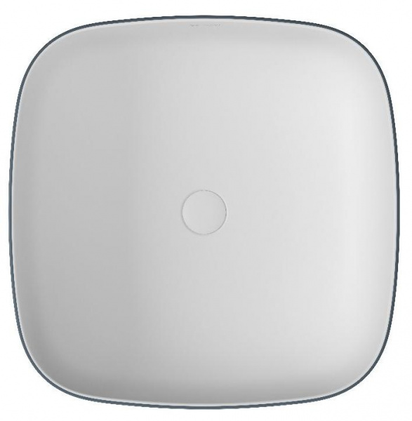 Накладная раковина OWL 1975 Grey OWLB191026 41x41 фото