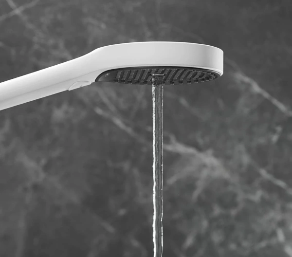 Душевой гарнитур Hansgrohe Rainfinity 130 3 jet 26852700 белый матовый фото