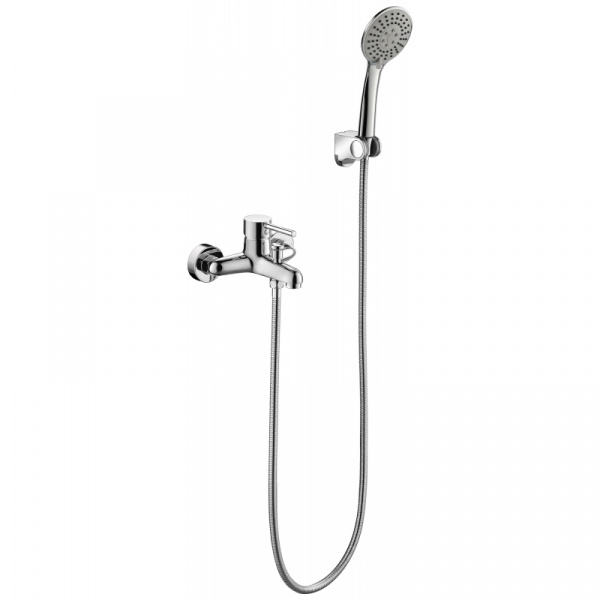 Смеситель для ванны с душем Bravat Slim F6332366CP-01-RUS фото