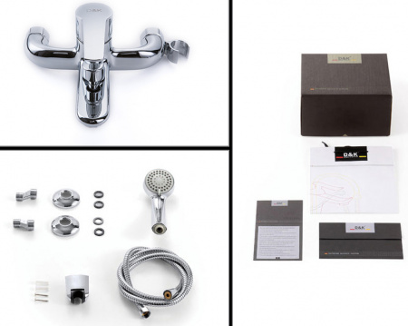 Смеситель для ванны с душем D&K Valerius Rhein DA1363201 фото