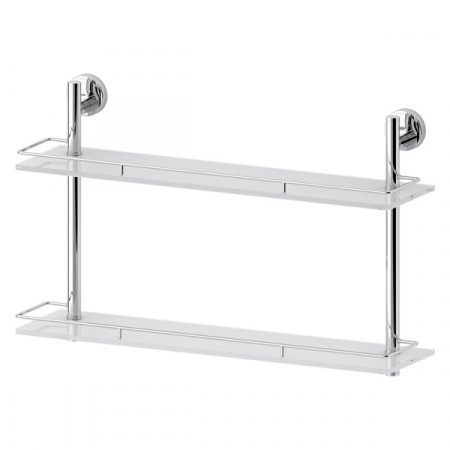 Полка с ограничителем двойная FBS Luxia LUX 065 60 см фото