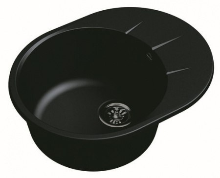 Мойка кухонная Ewigstein Rund R- 45F антрацит фото