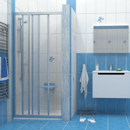 Душевая дверь Ravak Supernova ASDP3-130 00VJ010211 белая/pearl фото