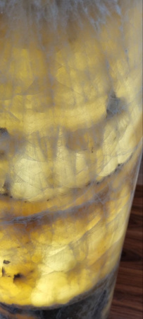 Раковина напольная из оникса Grey ON-01345 (40*40*90) фото