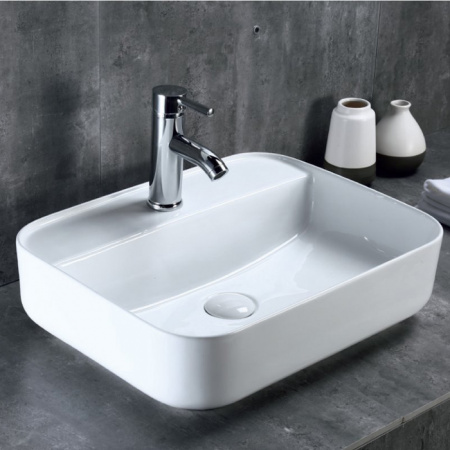 Накладная раковина BelBagno BB1321 50х39 фото