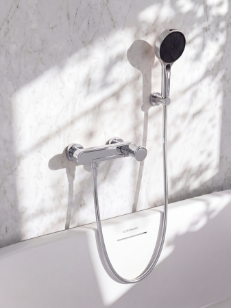 Смеситель для ванны с душем AltroBagno Рикко (Ricco) ALTROBAGNORicco0232Cr хром фото