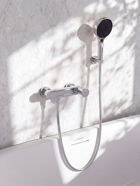 Смеситель для ванны с душем AltroBagno Рикко (Ricco) ALTROBAGNORicco0232Cr хром фото