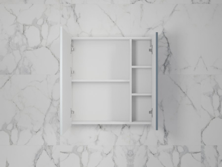 Зеркальный шкаф Style Line Стокгольм 70 ЛС-00002323 графит софт фото