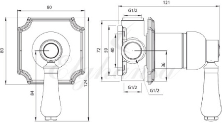 Гигиенический душ со смесителем Elghansa Terrakotta 34C0786-White (Set-51) фото