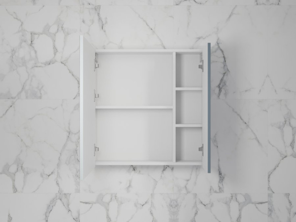 Зеркальный шкаф Style Line Стокгольм 70 ЛС-00002323 графит софт фото