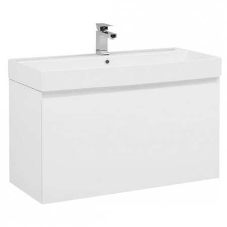 Тумба с раковиной Aquanet Йорк 100 00212594 фото