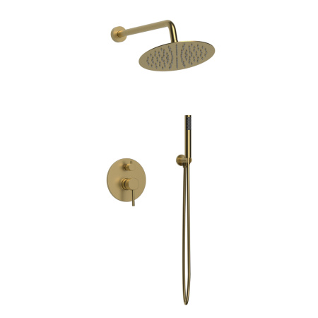 Душевая система скрытого монтажа Raiber Premium Graceful RPG-005 матовое золото фото