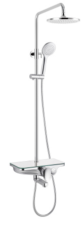 Душевая система (стойка) WeltWasser WW DP 1020 CR хром фото