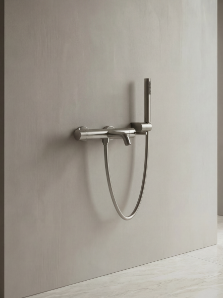 Смеситель для ванны с душем AltroBagno Юнион (Unione) ALTROBAGNOUnione0225Ni никель фото