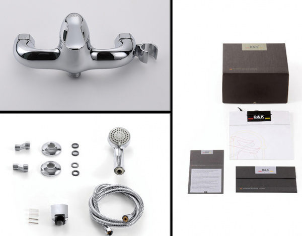 Смеситель для душа D&K Ambrosius Rhein DA1343101 фото