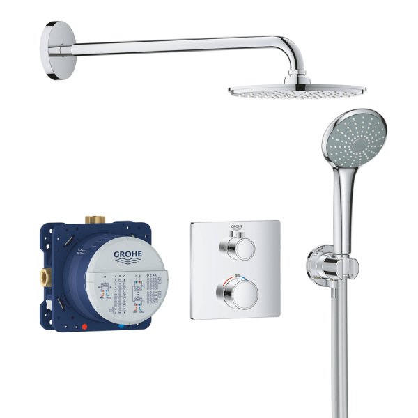 Душевая система скрытого монтажа Grohe Grohtherm 34734000 фото
