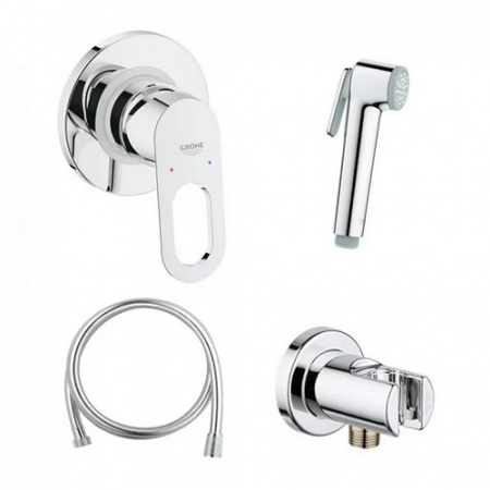 Гигиенический душ со смесителем Grohe BauLoop 124895 фото