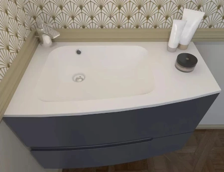 Раковина Jacob Delafon Nona EB1884RU-DE1 80 см матовый белый фото