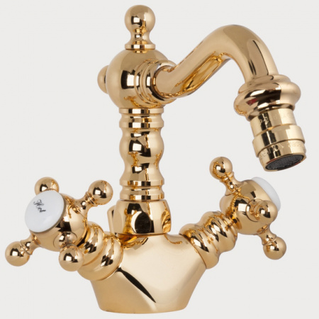 Смеситель для биде двухвентильный Gattoni Vivaldi 1235012D0 oro фото