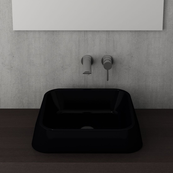 Накладная раковина Bocchi Elba 1005-005-0125 черная фото