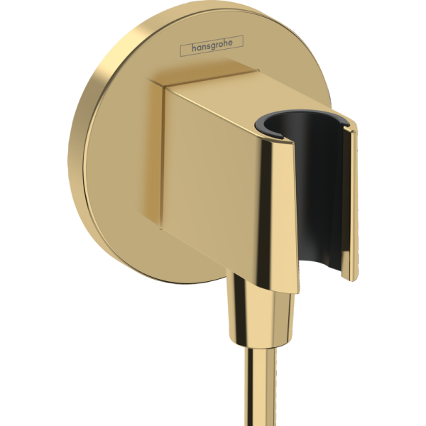 Подключение для душевого шланга Hansgrohe FixFit S 26888990 полированное золото фото