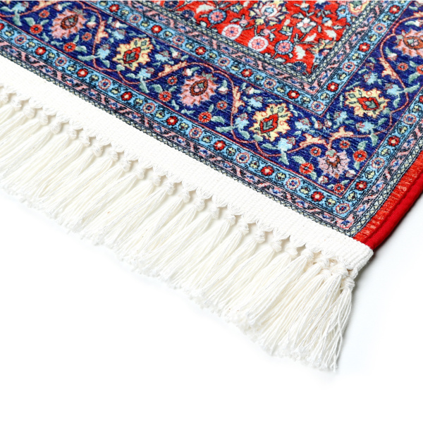 Коврик для ванной Fixsen Vintage FX-7000R 80x50 красный  фото