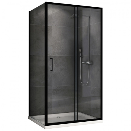 Душевой уголок ABBER Schwarzer Diamant AG30150B5-S50B5 150x50 фото