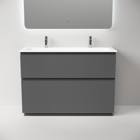 Тумба под раковину Sancos Folk Floor FL120FGS Grey soft фото
