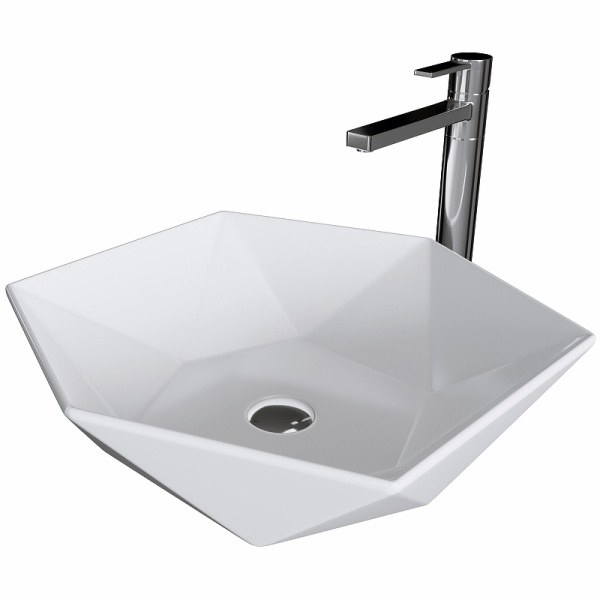 Раковина-чаша Grossman 46 GR-3029 Белая фото