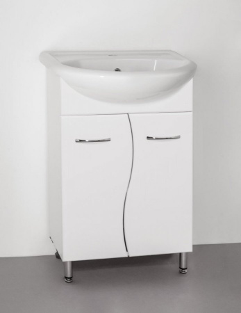 Тумба с раковиной Style Line Эко Стандарт №12 55 ЛС-000010055 фото