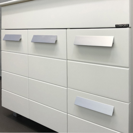 Тумба Comforty Модена М-90 с раковиной Quadro 90 фото