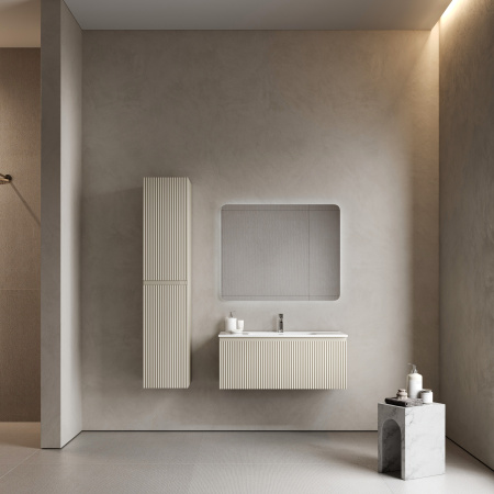 Тумба под раковину Sancos Snob R 1.0 SNR1.0100CE Beige Soft фото