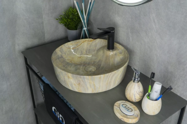 Накладная раковина GID MNC534 45х45 фото