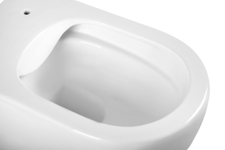 Унитаз подвесной безободковый Art&Max Siena AM221CHR/SC с сиденьем фото