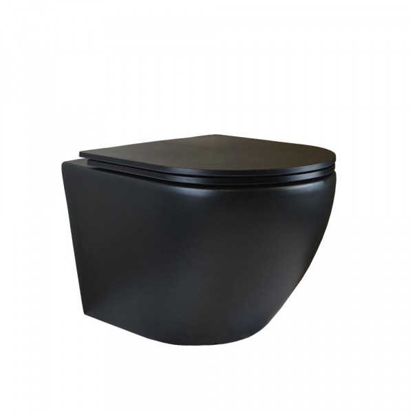 Унитаз подвесной Bronze de Luxe Scandi 3006-BM черный матовый фото