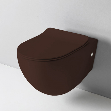 Унитаз подвесной Artceram File 2.0 FLV004 39 00 marrone cocoa фото