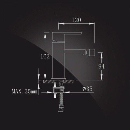 Смеситель для биде Elghansa Mondschein New 4620233 фото
