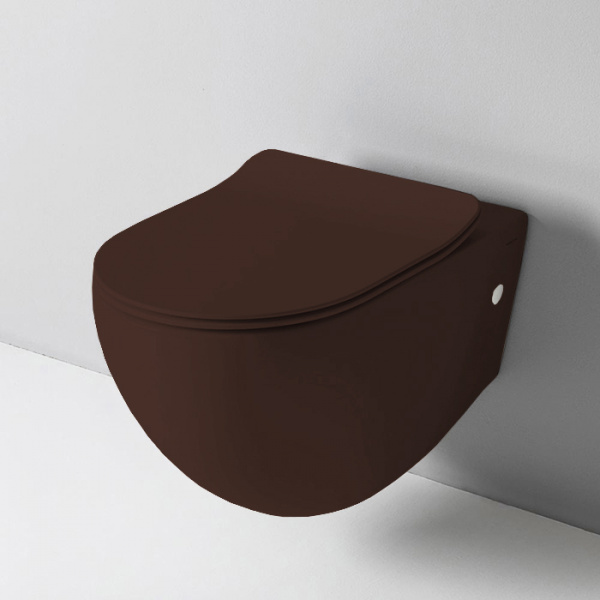 Унитаз подвесной Artceram File 2.0 FLV004 39 00 marrone cocoa фото