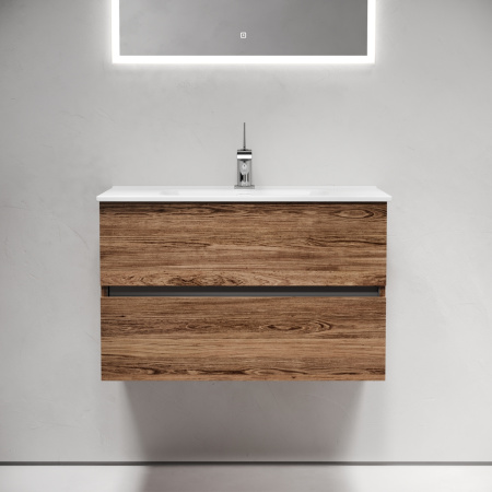 Тумба под раковину Sancos Urban UR80ECH дуб чарльстон фото