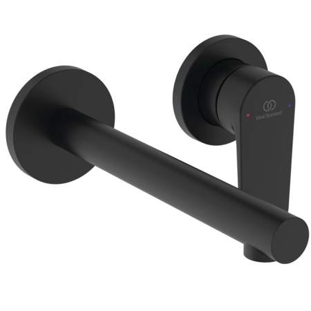 Настенный смеситель для раковины Ideal Standard Ceralife BE019XG черный матовый фото