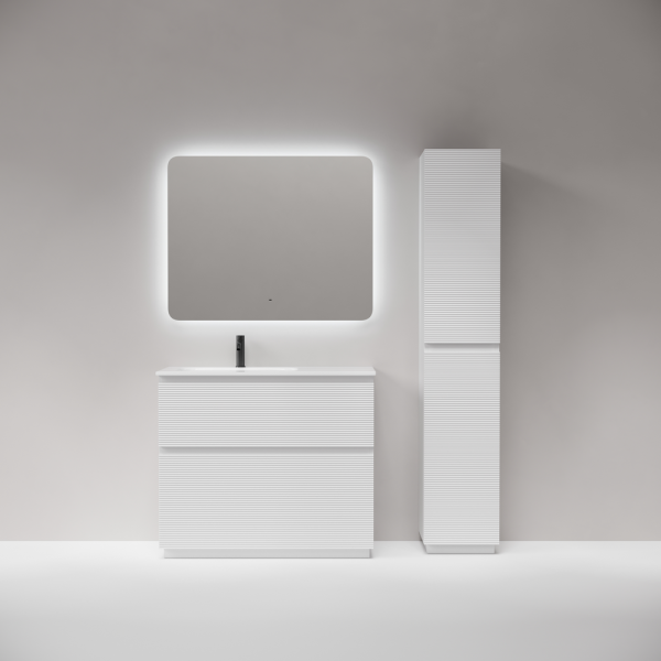 Тумба под раковину Sancos Folk Floor FL100FLW белая фото