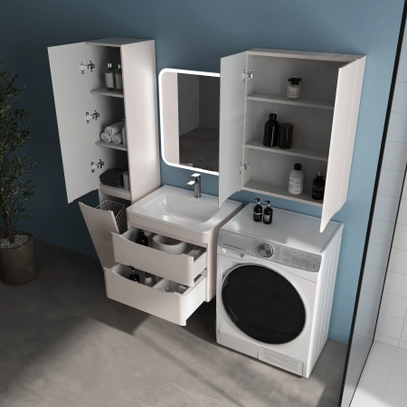 Тумба под раковину Style Line Бергамо мини 70 СС-00002537 антискрейтч, карамель фото