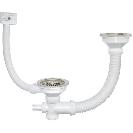 Сифон для двойной мойки Iddis Kitchen Line S21UPS0i84 фото