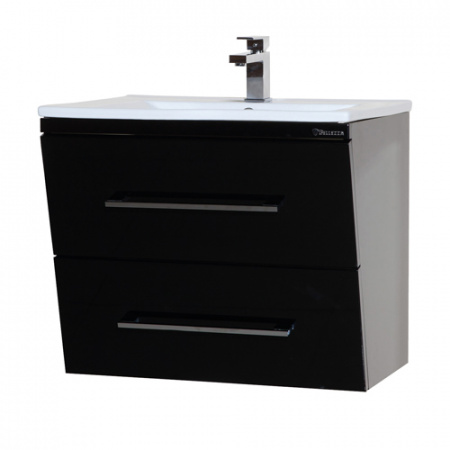 Тумба под раковину Bellezza Берта-60 черная фото