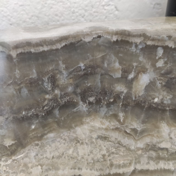 Накладная раковина из оникса Erozy Grey EO-01563 (55*45*15) фото