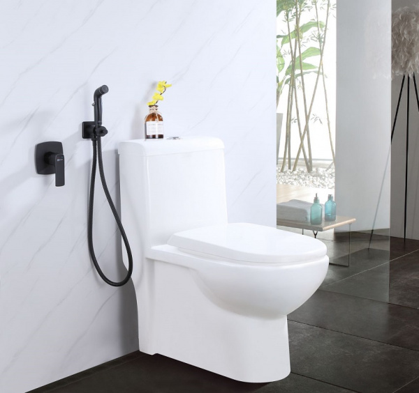 Гигиенический душ со смесителем Lemark Ursus LM7219BL фото