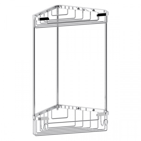 Полочка-решетка двухуровневая треугольная FBS Ryna RYN 003 18x18 см фото